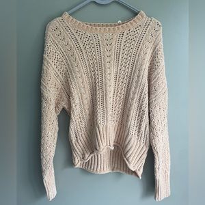 oatmeal colored sweater from alter’d state